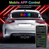 Letrero Led Auto Luminoso Colores Programable Control App 2