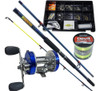 Equipo Pesca Caña Apolo 4,20m + Reel Rotativo Cl-60 + Kit 0 Equipo Pesca Caña Apolo 4,20m + Reel Rotativo Cl-60 + Kit 0