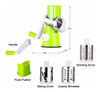 Rallador Manual Cortador Verduras Con 3 Chuchillas Acero 1