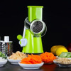 Rallador Manual Cortador Verduras Con 3 Chuchillas Acero 2