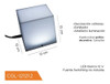 Caja De Acrílico Luminosa Cgl-121212 1