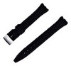 17 Mm Negro Estándar Recambio Banda Correa Para Swatch Envío 1