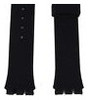 17 Mm Negro Estándar Recambio Banda Correa Para Swatch Envío 3