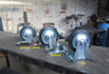 4 Rueda Goma 2 Fijas + 2 Giratoria C/freno 75mm Para Carro. 3
