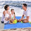 Manta Playa Picnic Impermeable Grande Portátil Secado Rápido 1