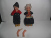 Muñeco Holandesa Muñeca Zueco Zapatito Miniatura Regional 0