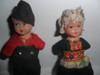 Muñeco Holandesa Muñeca Zueco Zapatito Miniatura Regional 1