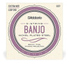 D'addario Ej57 Nickel 5-string Banjo Strings, Custom Medium, 1