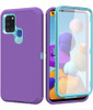 Funda 360 Con Protector De Pantalla Galaxy A21s Violeta 0