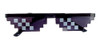 Anteojos De Sol Meme Pixel Cosplay 0