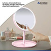 Base Con Luz Maquillaje Usb 90° Espejo Desmaquillante 2