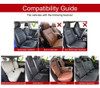 Sanwom - Fundas Universales De Cuero Delantero Para Asiento 3