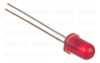Pack 4x 1x Led 5mm Rojo Difuso Alta Luminosidad Brillo Car-p 0