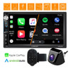 Estereo Pantalla Tactil 2 Din Gps Espejo + Camara + Control 0