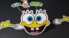 Adorno Deco Torta Cara Y Manos Bob Esponja Cumple 4 Adorno Deco Torta Cara Y Manos Bob Esponja Cumple 4