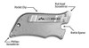 Mini Cutter Multiherramienta, Retractil | Negro/outdoor E... 1