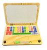 Pizarra Con Marcador Notebook Infantil Madera Dramatización 4