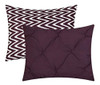 Chic Home Juego De Ropa De 4 Piezas Con Cobertor Reversible 4