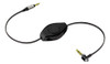 Retrak Cable Retractil De Audio De 3,5 Mm, Negro Etcable3535 0