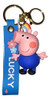 Llavero Importado Goma Peppa George Pig - Regalo - Calidad 0