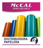 Vinilos Mate Autoadhesivos Mccal De Corte 61 Cm  X 4 Mts 2