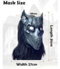 Rapget Máscara De Lobo Aterradora Para Halloween, 3