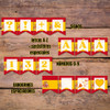 Kit Imprimible España Banderines 2