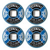 Ruedas Para Skate Element Divided Blue 54mm 101a 2