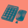 Teclado Numérico Y Ratón Combo 2.4g Usb Mini Inalámbrico Núm 1