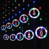 Bloomwin Luces De Ventana Para Decoracin De Navidad, Anillo 1