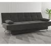 Sofa Cama Living Sillon Reclinable Microfibra Eros 2 Cuerpos 1