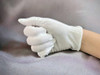 Guantes Blancos Algodon Desfile Militar Ajustados 1