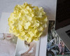 Hortensias Artificiales X6u - Diametro 22cm - Amarillo 4
