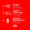 Accesorios Para Estaca Asador Cruz Transversal + Ganchos Sor 7