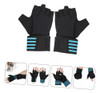 Guantes Para Gym Entrenamiento Con Brazalete Medio Dedo 6 Guantes Para Gym Entrenamiento Con Brazalete Medio Dedo 6