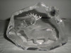Bello Pisapapeles Adorno Cristal Sueco Firmado Mats Jonasson 7