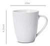 Amazoncommercial Porcelana De 12 Piezas, 12 Oz. Coffee Mug S 2