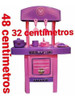 Cocina Infantil Con Accesorios En Caja Casita Niños 1