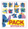 Pack 10 Vectores De Stitch . 0