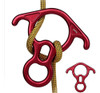 Figura De Rescate 50kn 8 Descender Pico Rescate 7075 Rojo 0