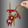 Figura De Rescate 50kn 8 Descender Pico Rescate 7075 Rojo 4