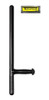 Tonfa Policial 60 Cm Tech Police Policarbonato Pr 2