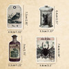 Etiquetas Oscuras Para Scrapbooking Y Brujería, 106 Pcs 5