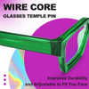 Lentes De Bloqueo De Luz Azul Con Marco Rectangular Tr90 De 5