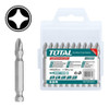 Set 10 Puntas Ph2 Para Atornillador Total Tac16ph223 P 3