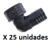 Conexiones Accesorios Riego Codo Espiga C/ Rosca Hembra 1/2 0