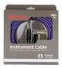 Kirlin Cable De Instrumento De Ángulo Llano A Ángulo Recto, 1