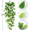 2 Plantas Artificiales Colgantes 1