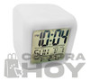 Reloj Despertador Digital Cambia De Color, Temp Fecha 13076 7