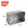Caja Embutir Chapa Rectangular Profunda Electro Medina 2